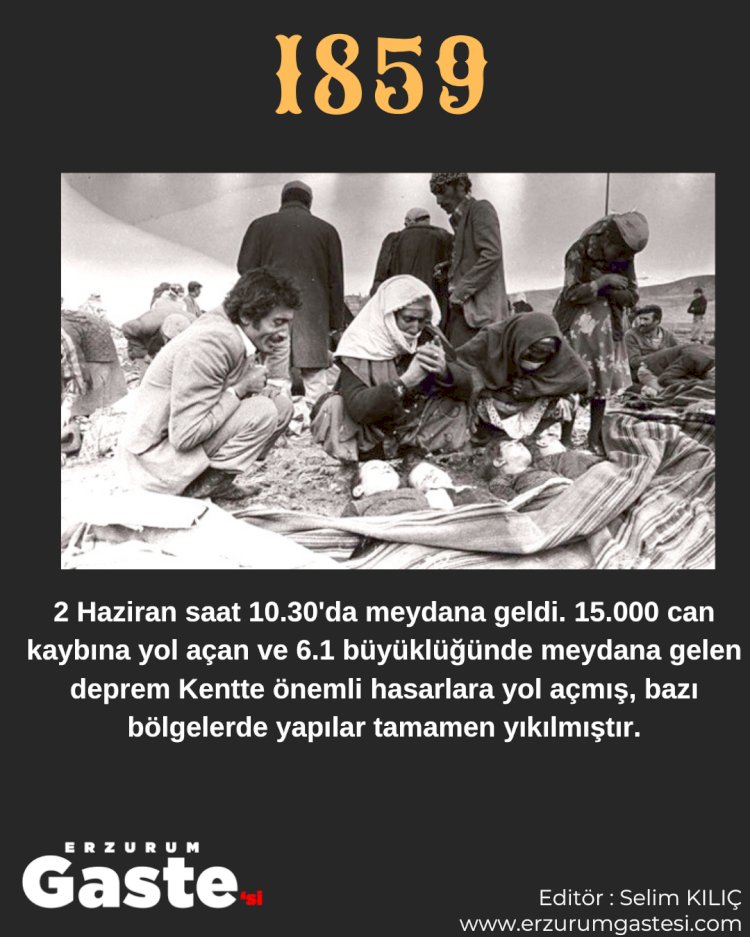 Erzurum ve Çevresinde Gerçekleşen Depremler !