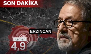 Erzincan Kemah’ta 4,9 Büyüklüğünde Deprem: Prof. Dr. Naci Görür’den Kritik Uyarı