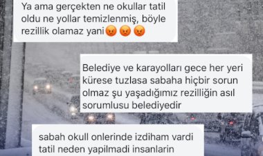 Erzurum’da Kar Tepkisi: “Vali Bey Trafikten Haberdar mı?”