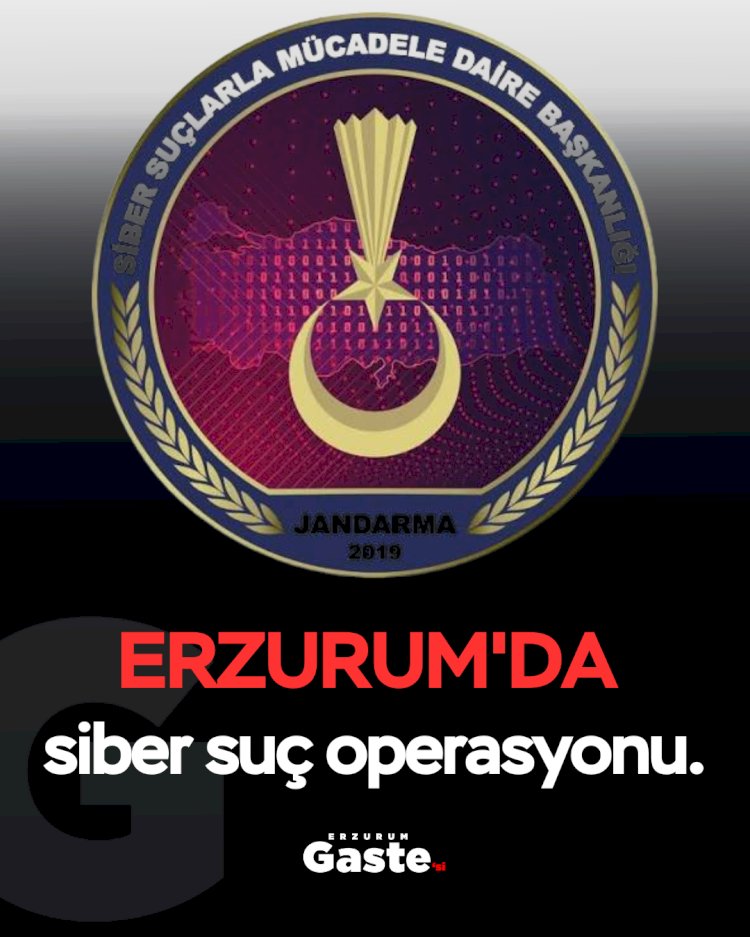 Erzurum’da siber suçlara yönelik denetimler sürüyor