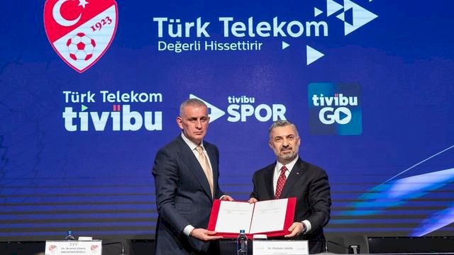 Türk Telekom ve TFF'den yayın anlaşması! 2. ve 3. lig maçları Tivibu'da yayınlanacak