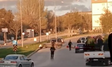 Gölbaşında Maddi Hasarlı Kaza !